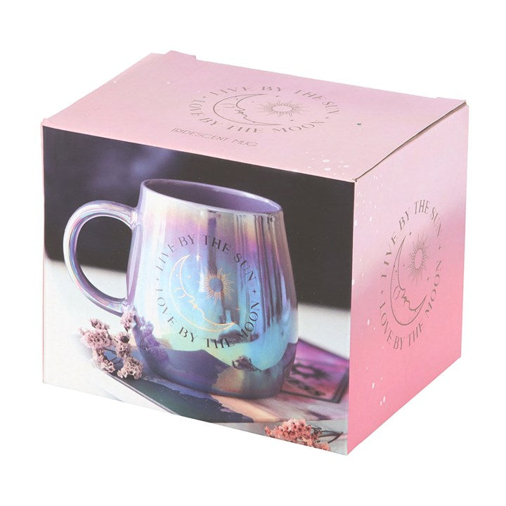 Live by the Sun Love by the Moon Iridescent Mug at Witch, Please!.