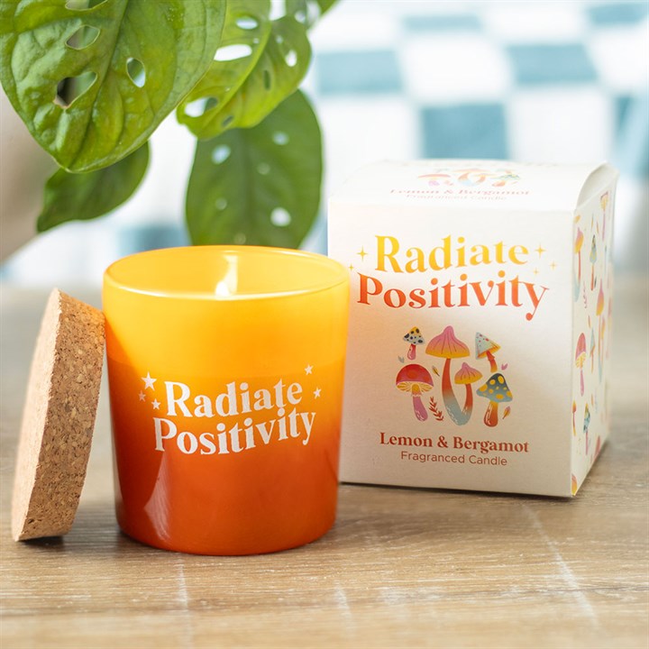 Radiate Positivity Lemon & Bergamot Candle From Witch, Please!
