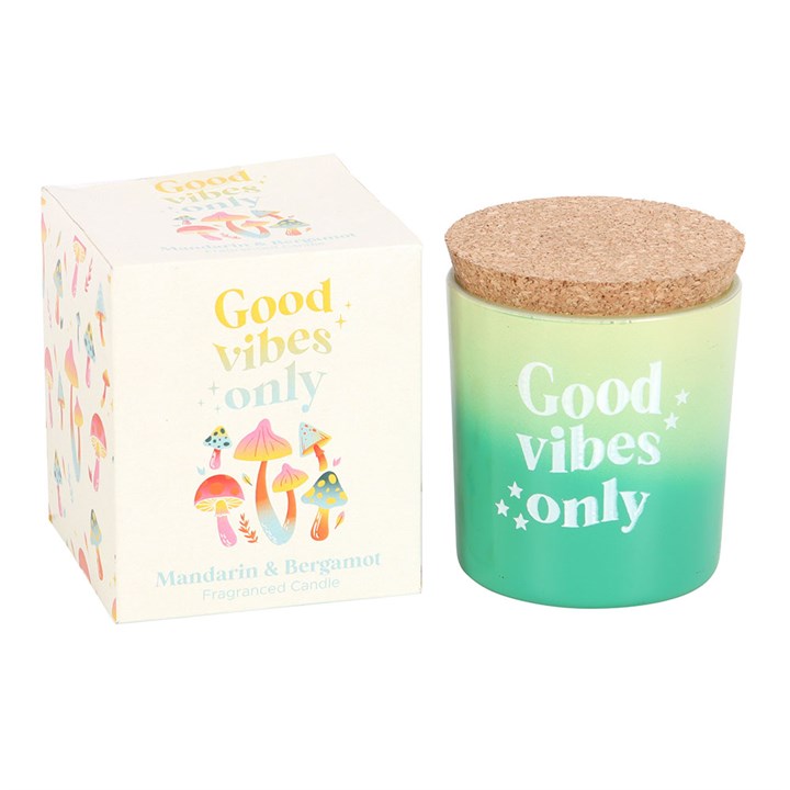 Good Vibes Only Mandarin & Bergamot Candle From Witch, Please!