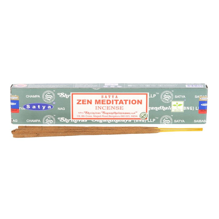 12 Packs of Zen Meditation Incense Sticks by Satya From Witch, Please!