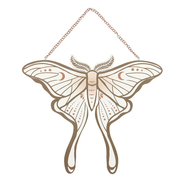 Luna Moth Hanging Sign From Witch, Please!