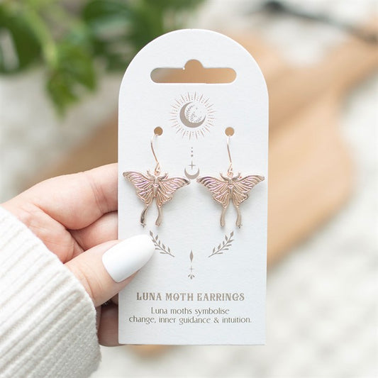 Luna Moth Earrings From Witch, Please!