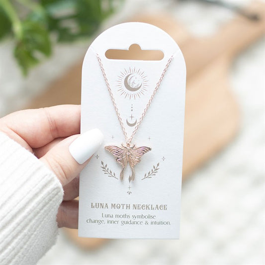 Luna Moth Pendant Necklace From Witch, Please!