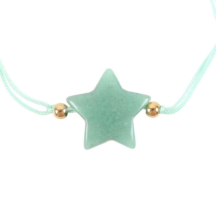 Shine Bright Aventurine Crystal Star Bracelet From Witch, Please!