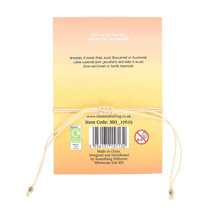 Be Brave Yellow Jade Crystal Moon Bracelet at Witch, Please!.