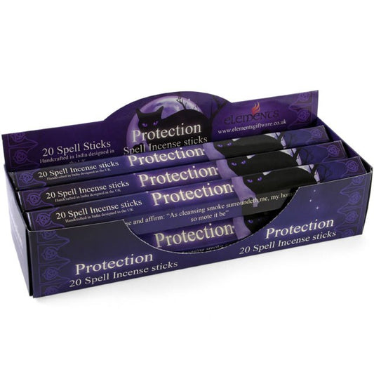 Set of 6 Packets of Protection Spell Incense Sticks by Lisa Parker From Witch, Please!