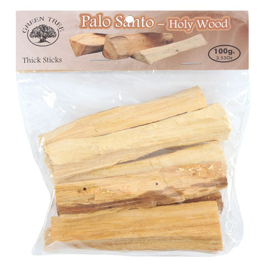 Green Tree Palo Santo Thick Sticks 100g From Witch, Please!