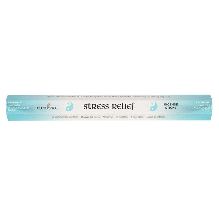Set of 6 Packets of Elements Stress Relief Incense Sticks