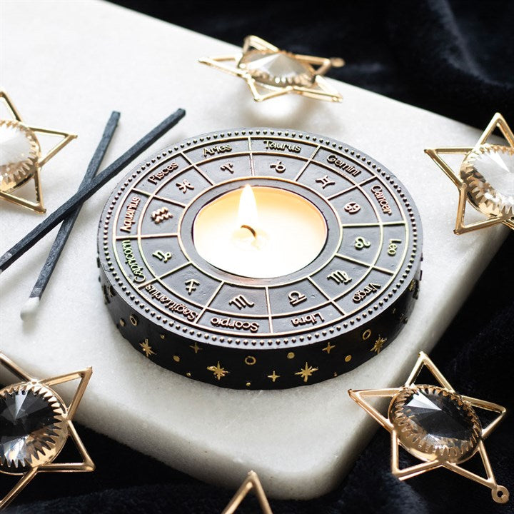 Astrology Wheel Tealight Candle Holder From Witch, Please!