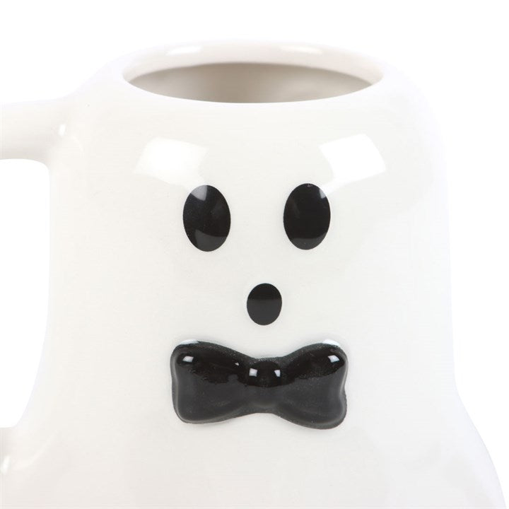 Mr Boo Ghost Shaped Mug with Bow Tie From Witch, Please!