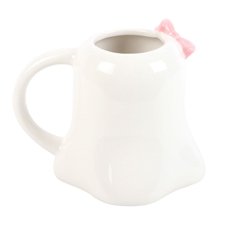 Mrs Boo Ghost Shaped Mug with Bow From Witch, Please!