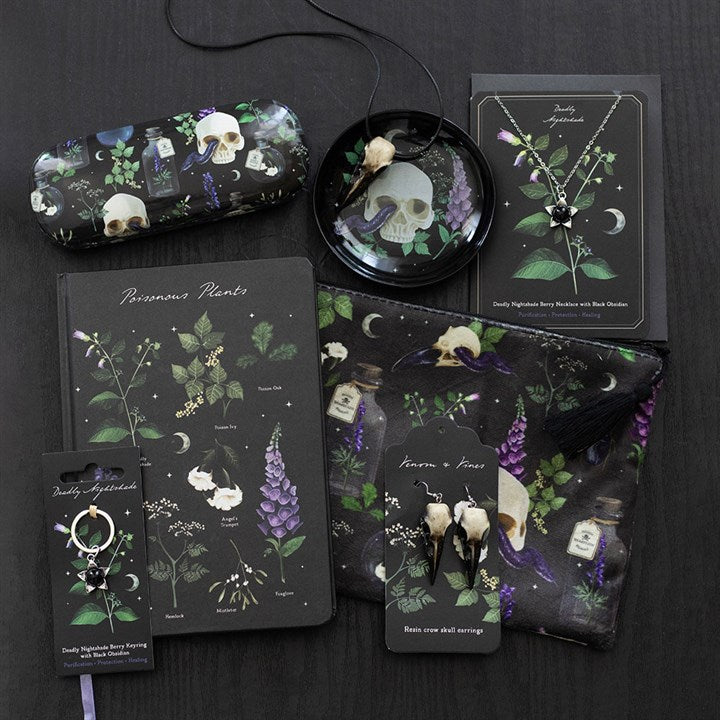 Venom & Vines Skull Trinket Dish