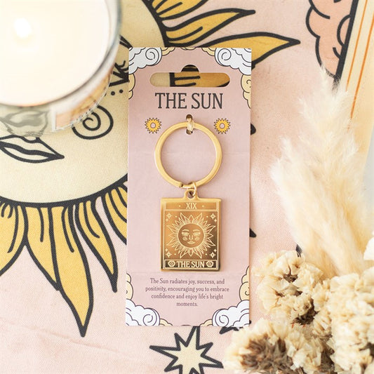The Sun Vintage Tarot Keyring at Witch, Please!.