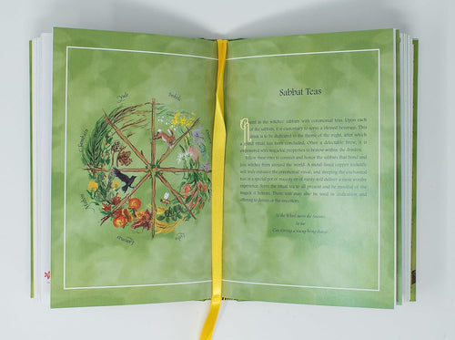 A Tea Witch’s Grimoire: Magickal Recipes for Your Time Hardback Book