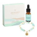 Abundance Amazonite Crystal Essential Oil Bracelet From Witch, Please!