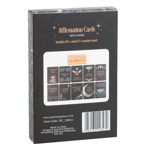 Affirmation Cards with Wooden Stand From Witch, Please!