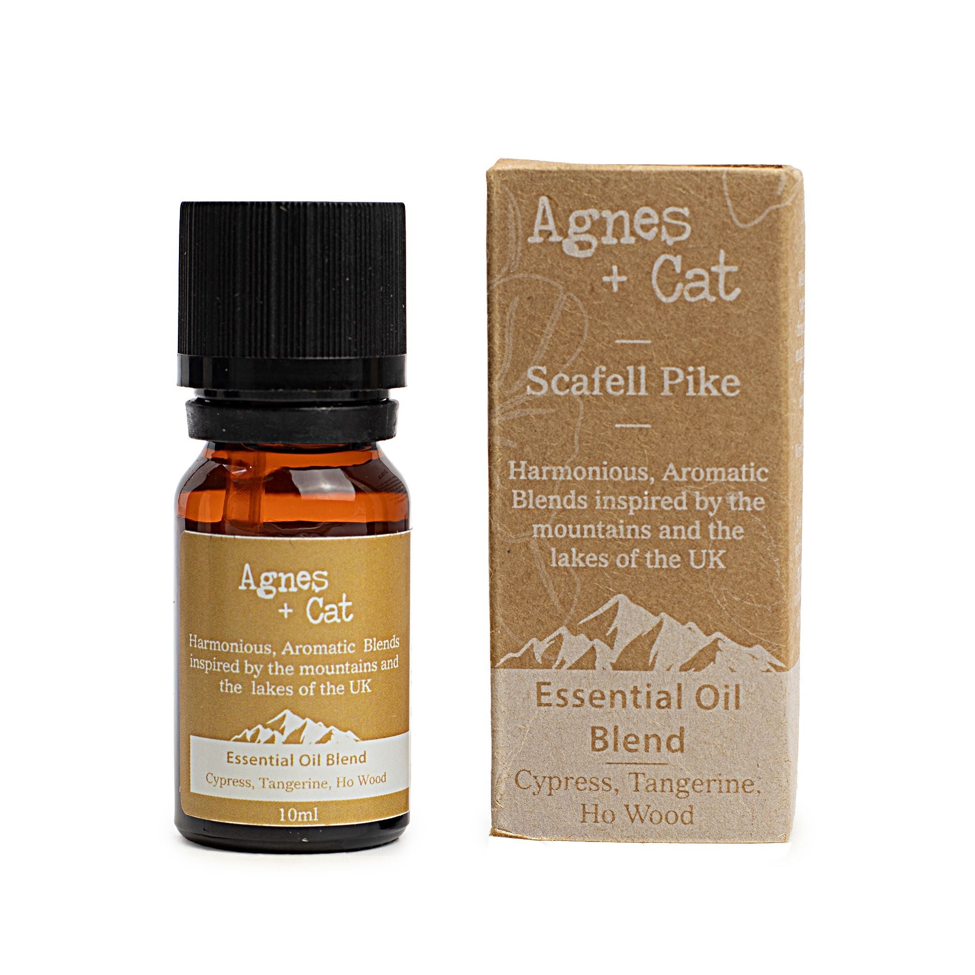 Agnes + Cat Essential Oil Blend - Scafell Pike - Cypress Tangerine & Ho Wood + Blends