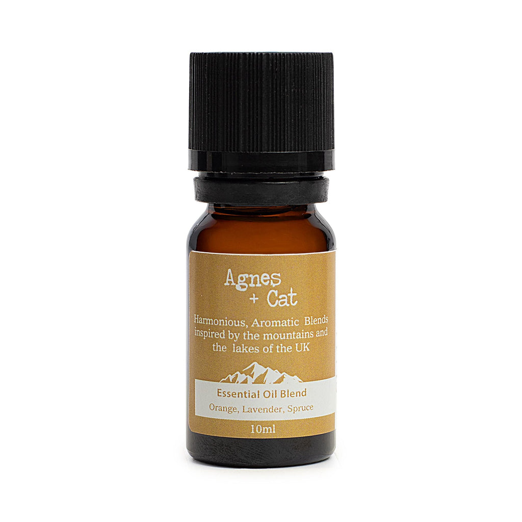 Agnes + Cat Essential Oil Blend - Skiddaw Box - Orange Lavender & Spruce + Blends
