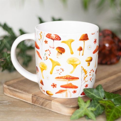 All Over Mushroom Print Mug at Witch, Please!.