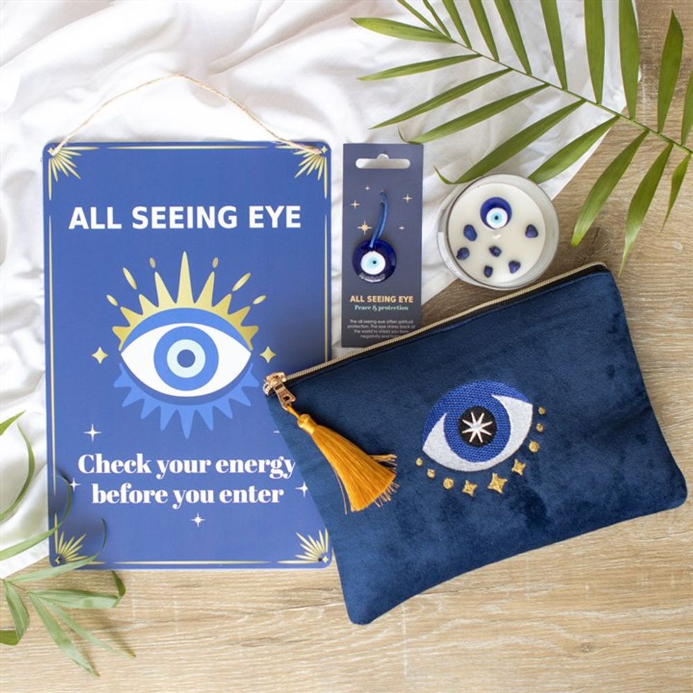 All Seeing Eye Velvet Make Up Bag From Witch, Please!