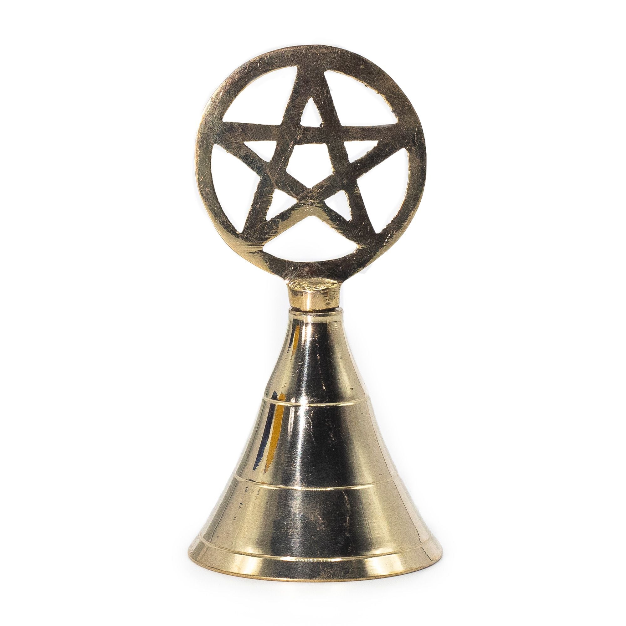 Altar Brass Bell - Pentagram Bells