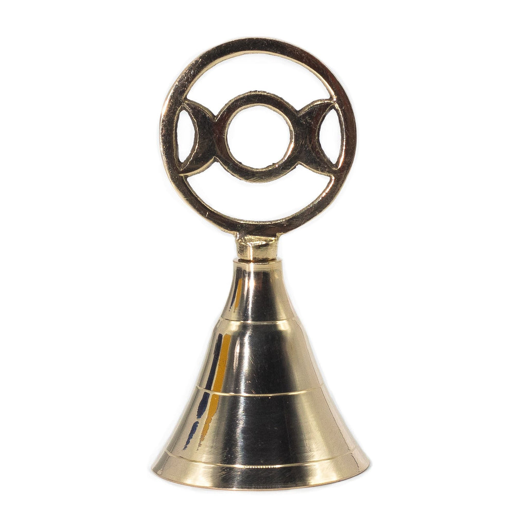 Altar Brass Bell - Three Moon Bells