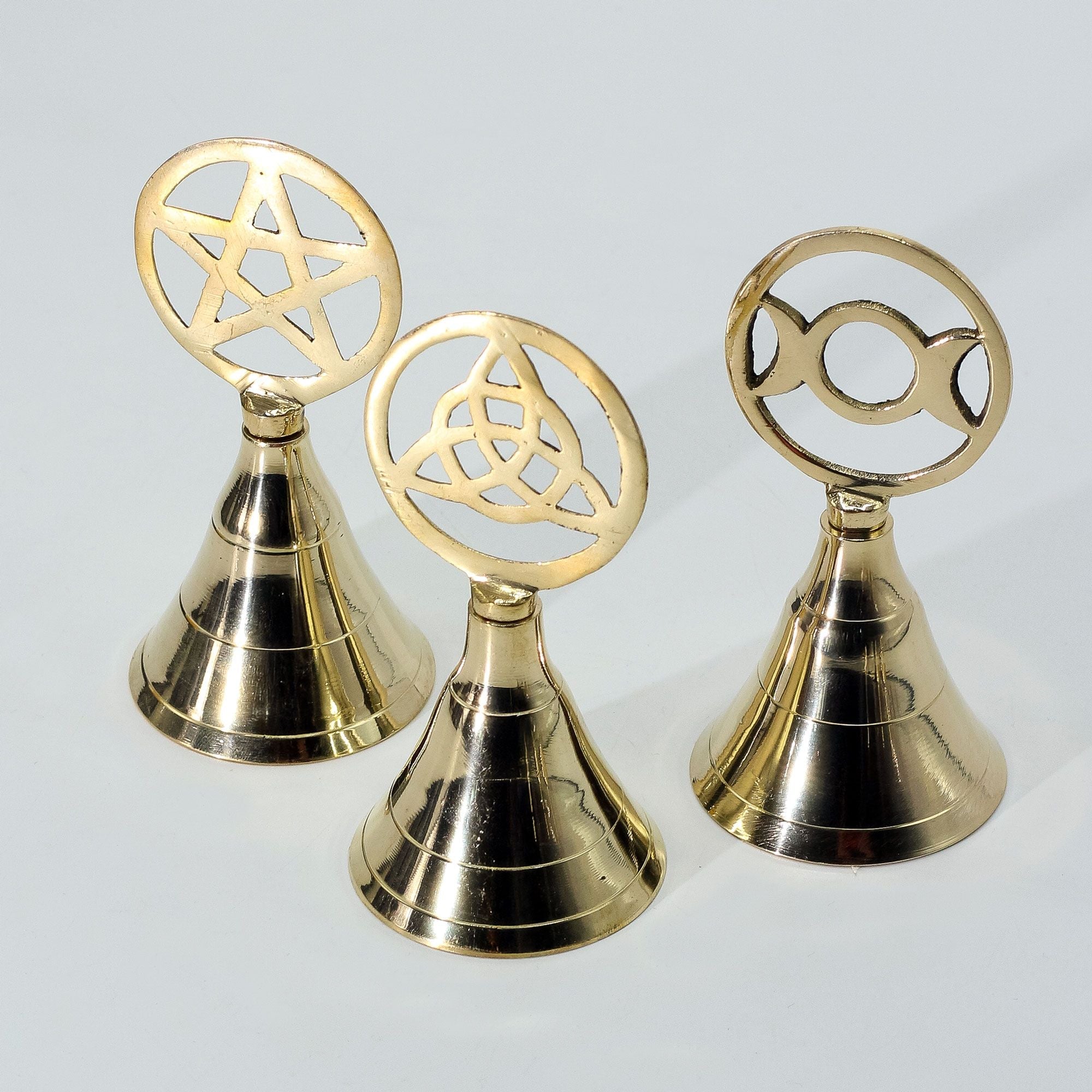 Altar Brass Bell - Triquetra Bells