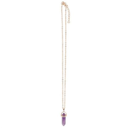 Amethyst Crystal Necklace Card From Witch, Please!