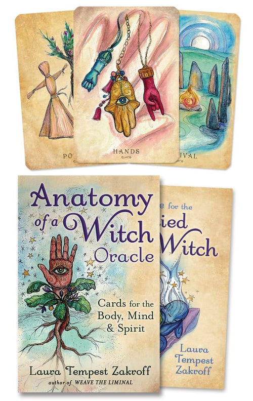 Anatomy of a Witch Oracle: Cards for the Body Mind & Spirit Kit Book