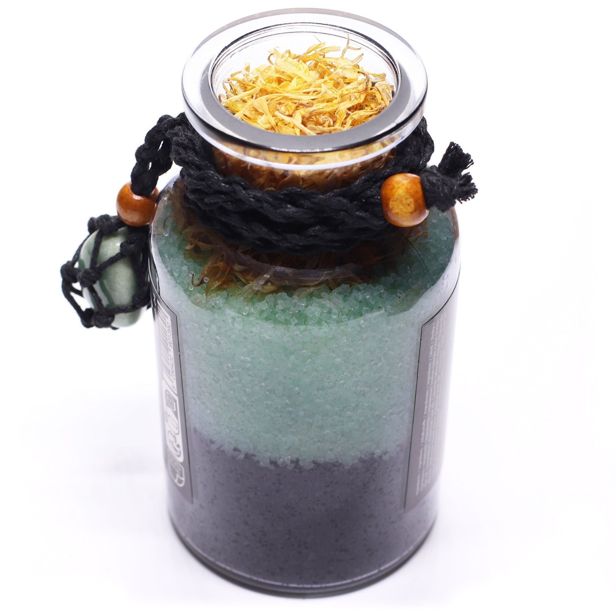 Ancient Witch Bath Spell Potion & Aventurine Crystal Amulet - Prosperity Potions