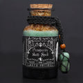 Ancient Witch Bath Spell Potion & Aventurine Crystal Amulet - Prosperity Potions
