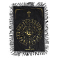 Ancient Witch Pendulum Divination Cloth - All Seeing Eye - Black & Gold Clothes