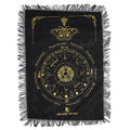 Ancient Witch Pendulum Divination Cloth - Mystic Moth - Black & Gold Clothes