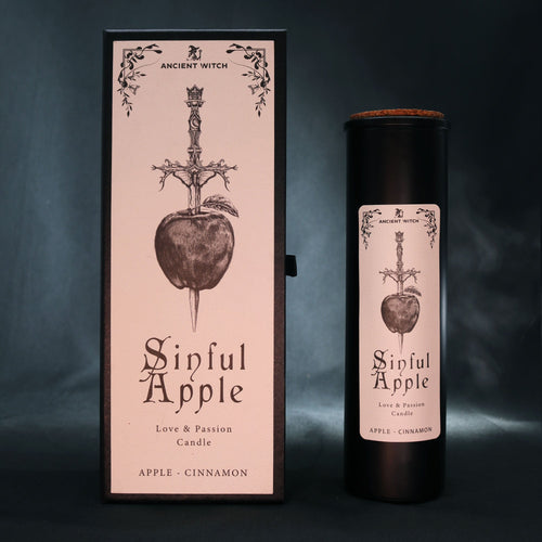 Ancient Witch Ritual Candles - Sinful Apple From Witch, Please!