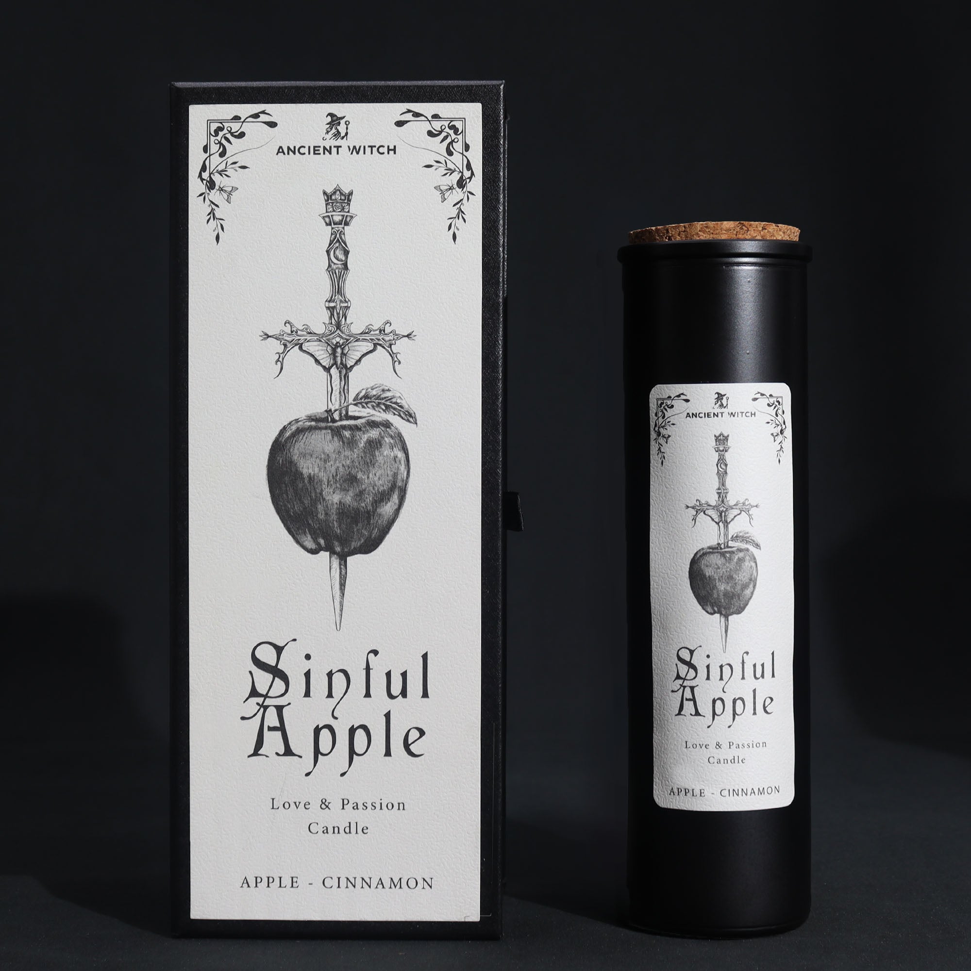 Ancient Witch Ritual Candles - Sinful Apple From Witch, Please!