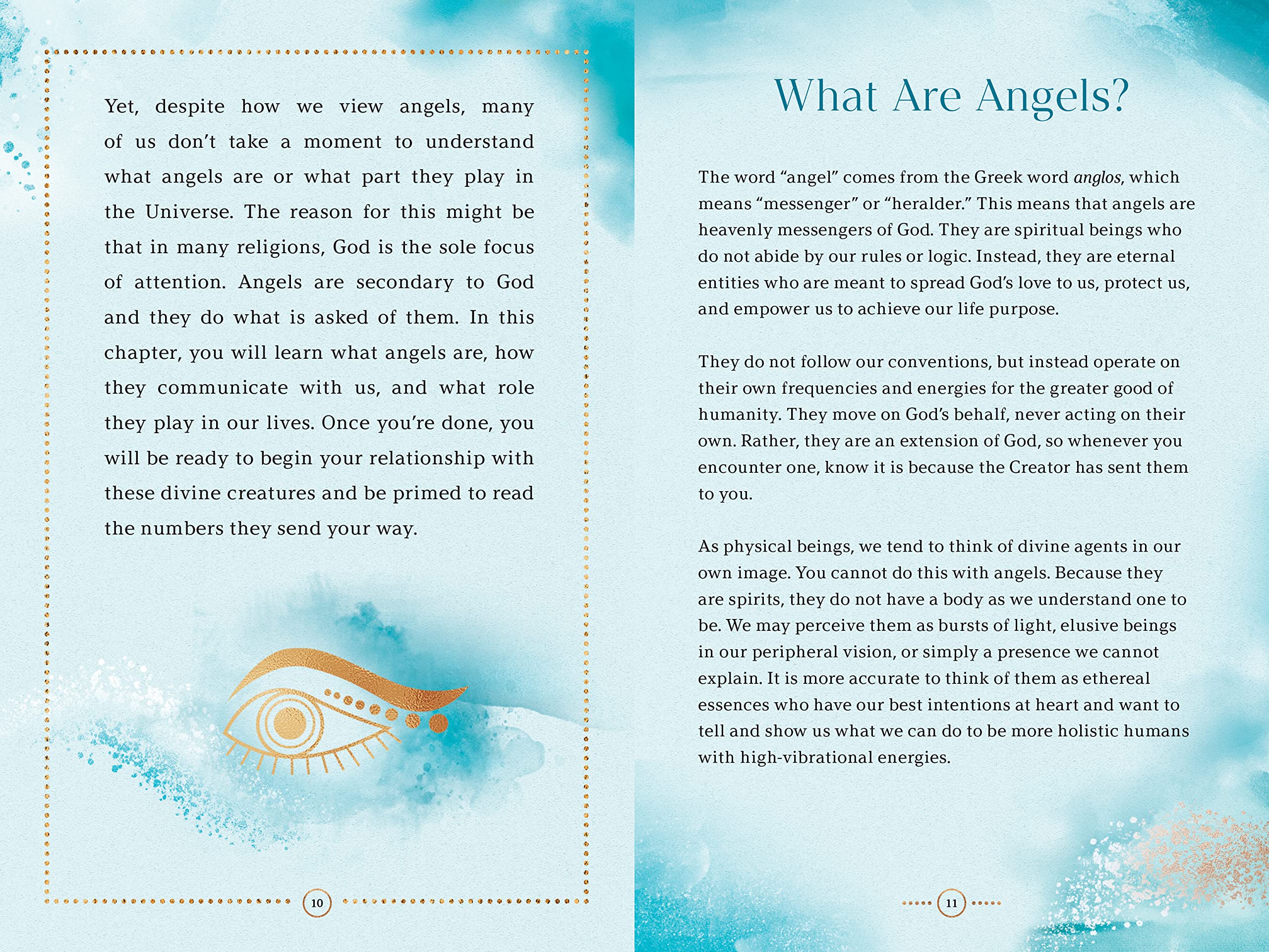 Angel Numbers : An Enchanting Meditation Book of Spirit Guides and Magic