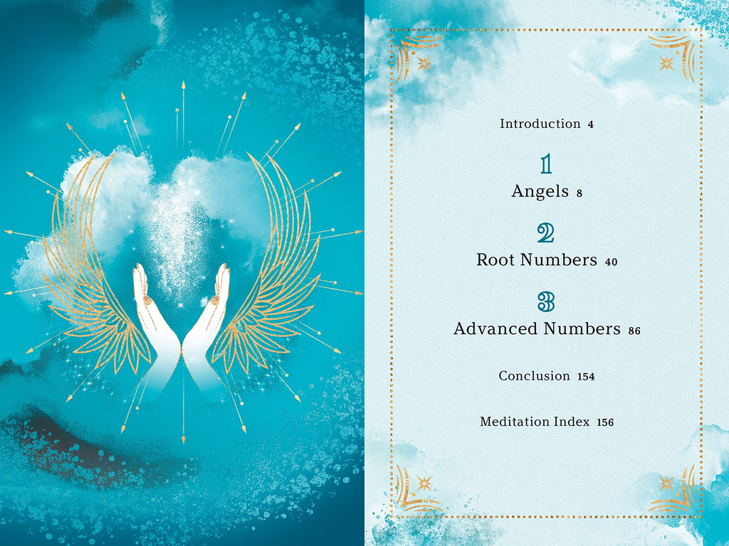Angel Numbers : An Enchanting Meditation Book of Spirit Guides and Magic