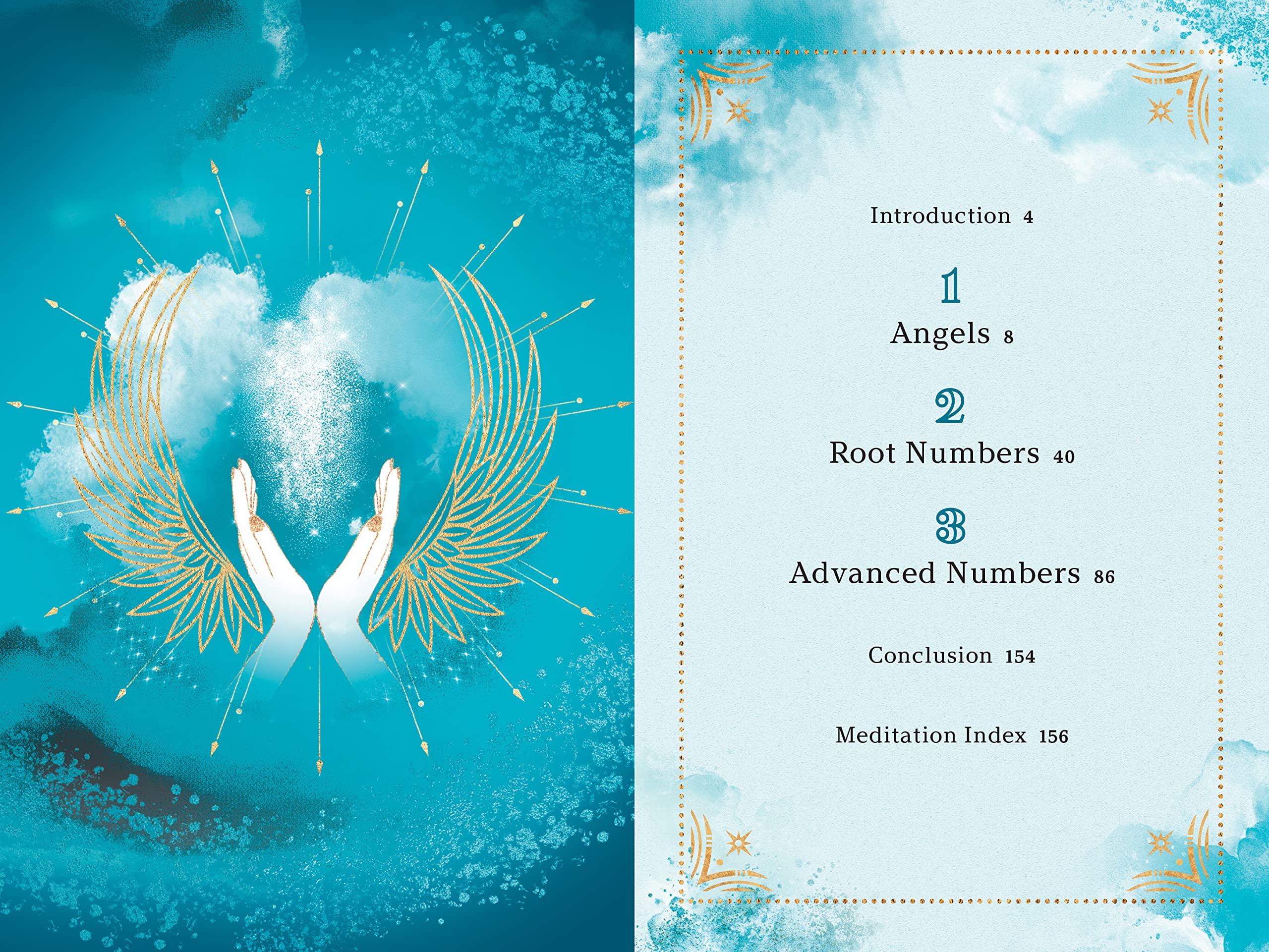 Angel Numbers : An Enchanting Meditation Book of Spirit Guides and Magic