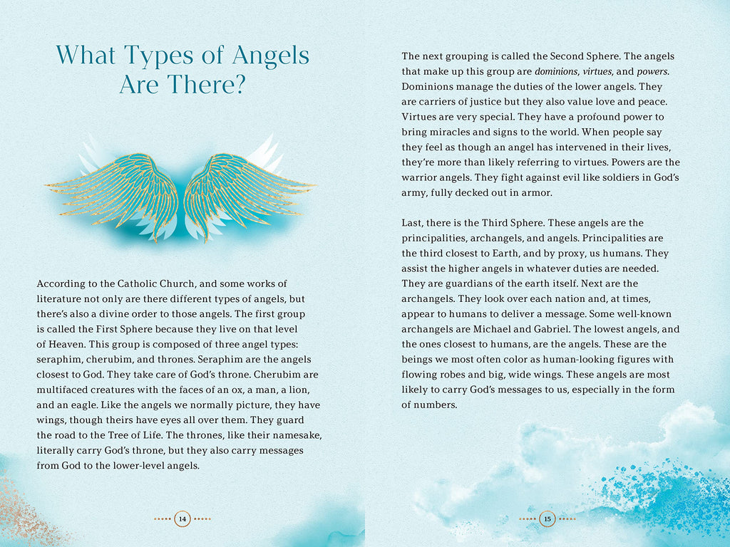 Angel Numbers : An Enchanting Meditation Book of Spirit Guides and Magic