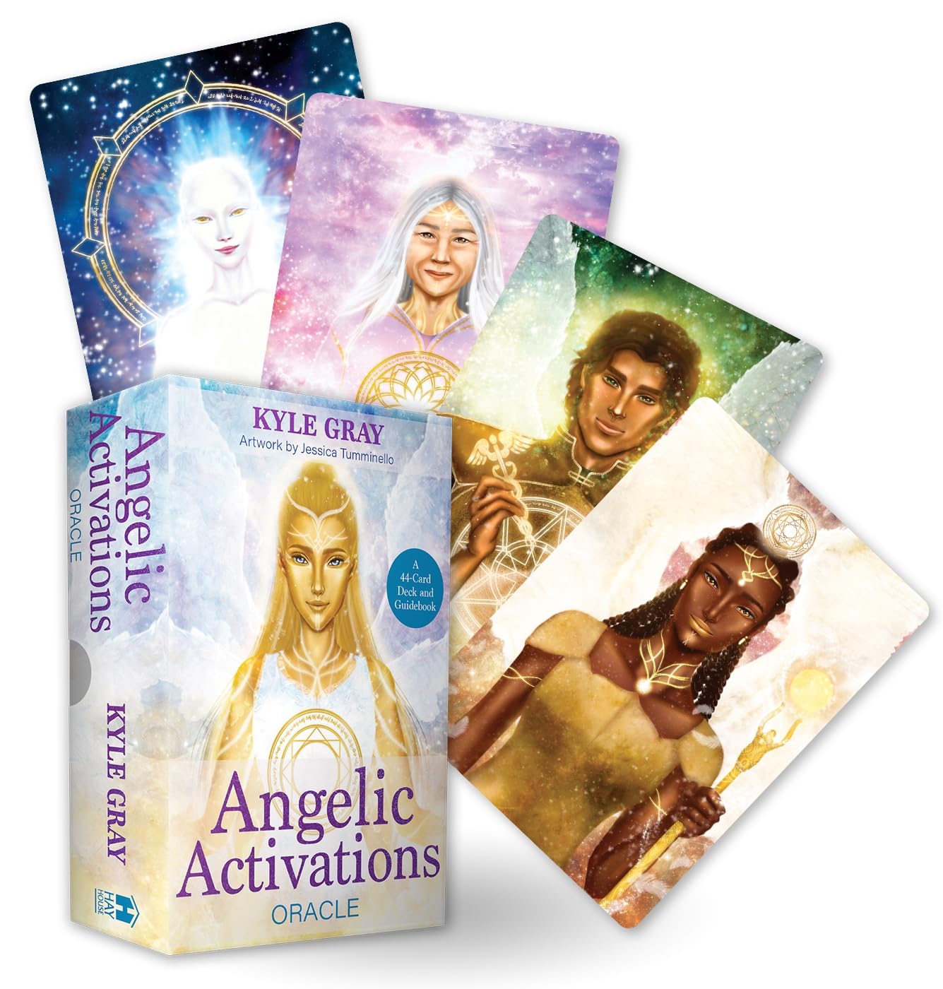 Angelic Activations Oracle : A 44-Card Deck and Guidebook - Sold by Witch, Please!