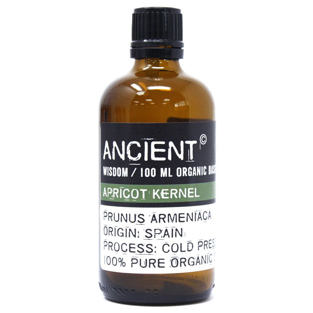 Apricot Kernel Organic Base Oil - 100ml Oils