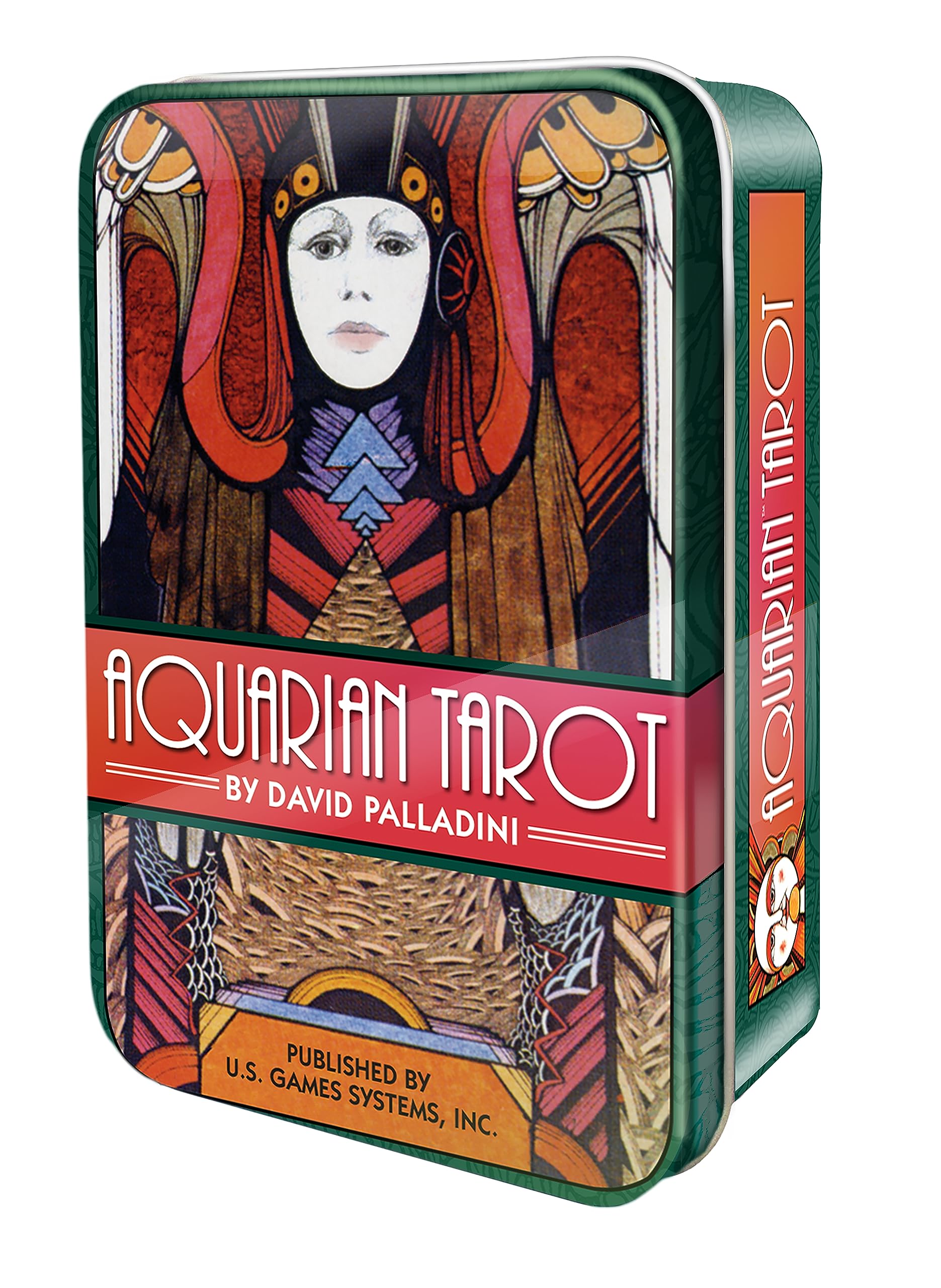 Aquarian Tarot In A Tin Cards Book