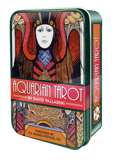 Aquarian Tarot In A Tin Cards Book