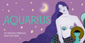 Aquarius Pocket Zodiac Cards : 40 Magical Messages from the Stars - Sold by Witch, Please!