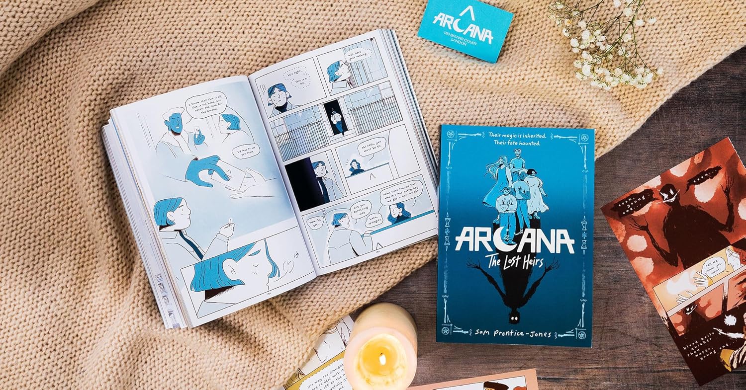 Arcana: The Lost Heirs: Discover magic mystery and found family in this tarot-inspired fantasy graphic novel Comics &