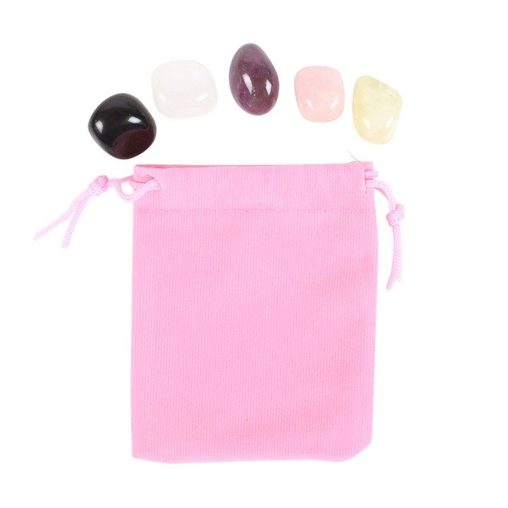 Aries Crystal Tumblestone Set From Witch, Please!
