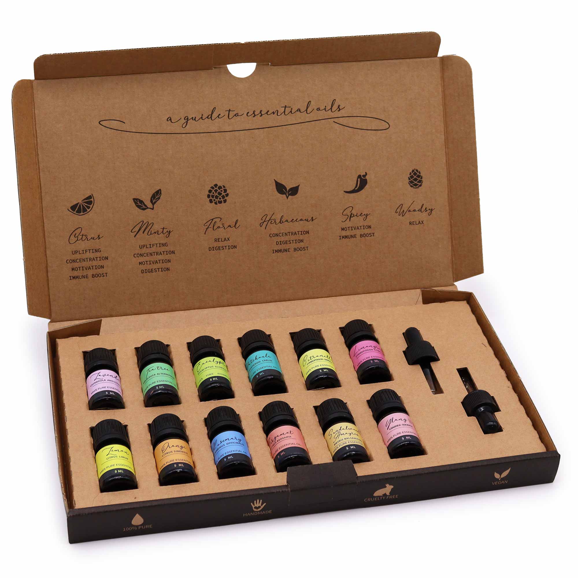 Aromatherapy Essential Oil Set - The Top 12 From Witch, Please!