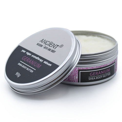 Aromatherapy Shea Body Butter 90g - Geranium - Aromatherapy Shea Body Butter 90g