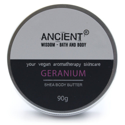 Aromatherapy Shea Body Butter 90g - Geranium - Aromatherapy Shea Body Butter 90g