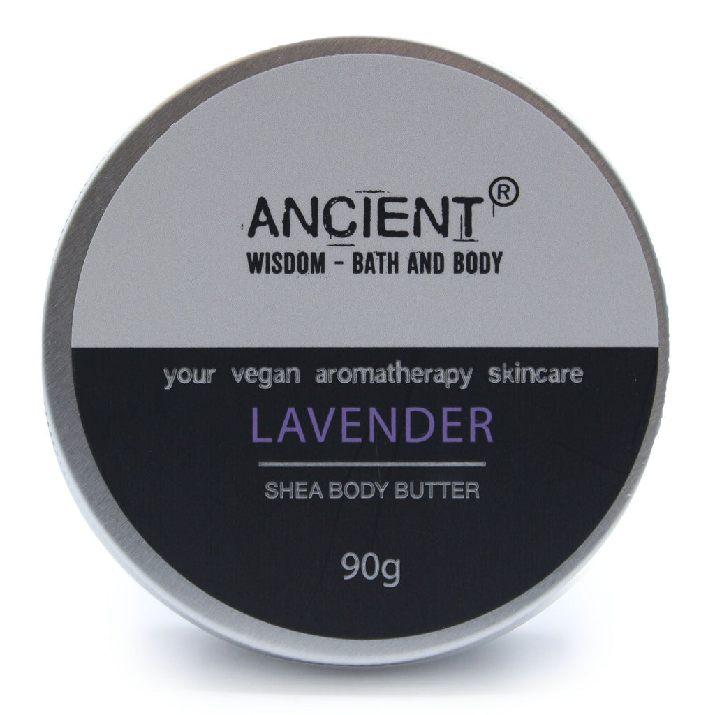Aromatherapy Shea Body Butter 90g - Lavender - Aromatherapy Shea Body Butter 90g